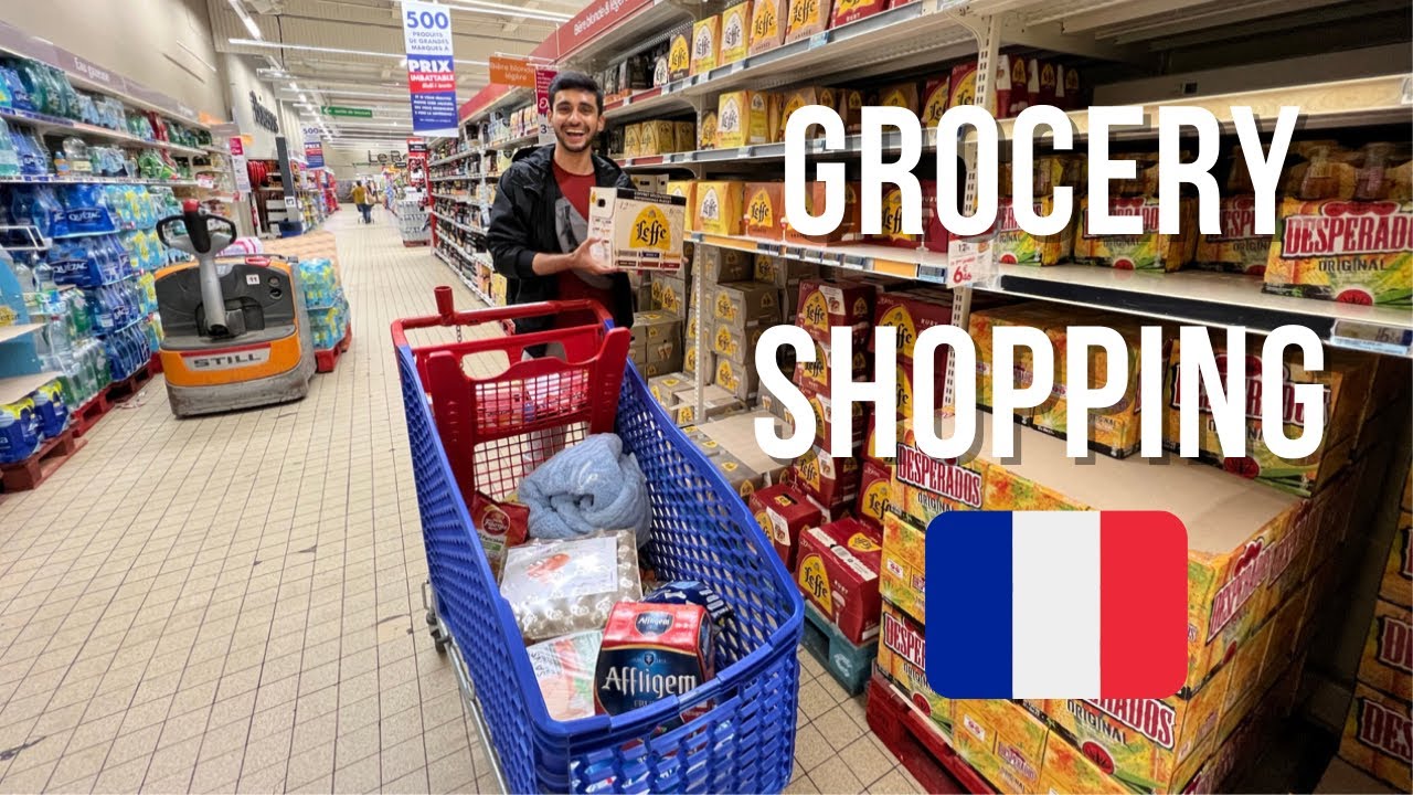 ПОКУПКА ПРОДУКТОВ ВО ФРАНЦИИ 🇫🇷 Где во Франции можно купить САМЫЕ ДЕШЕВЫЕ ТОВАРЫ: ВИНО за 300 рупий!