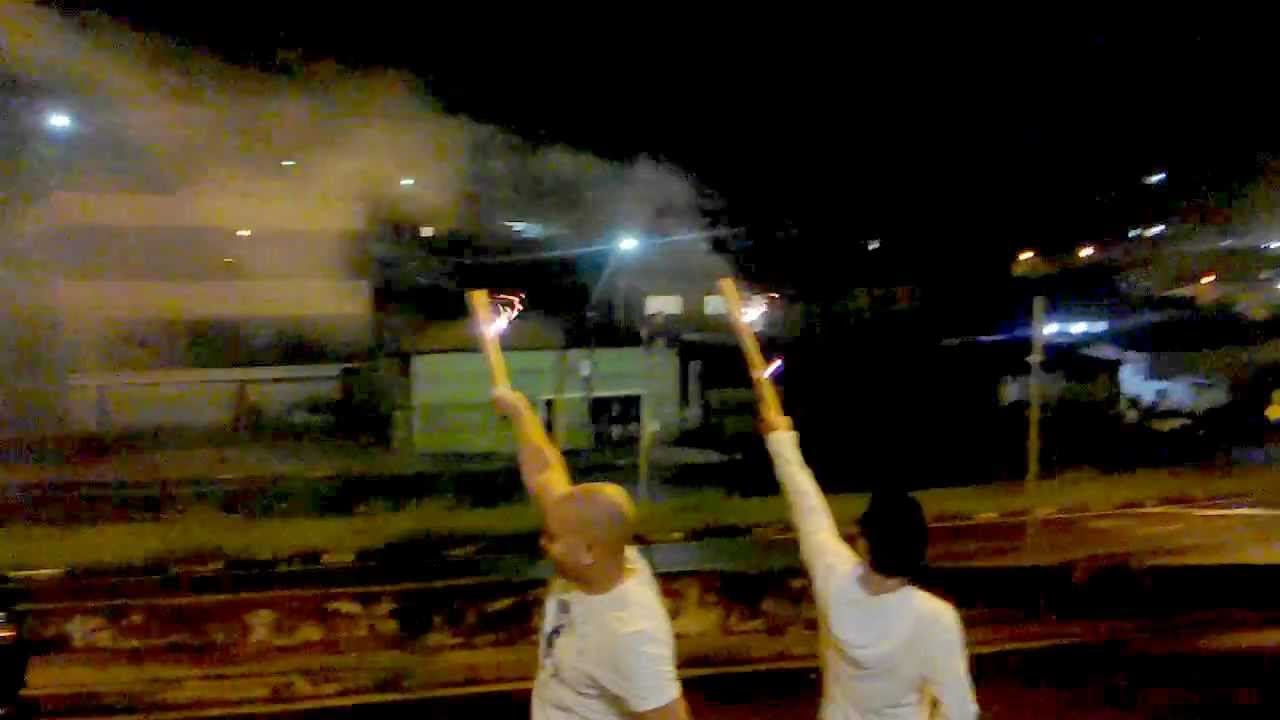 Thales soltando Fogos!Ano Novo 2012-2013