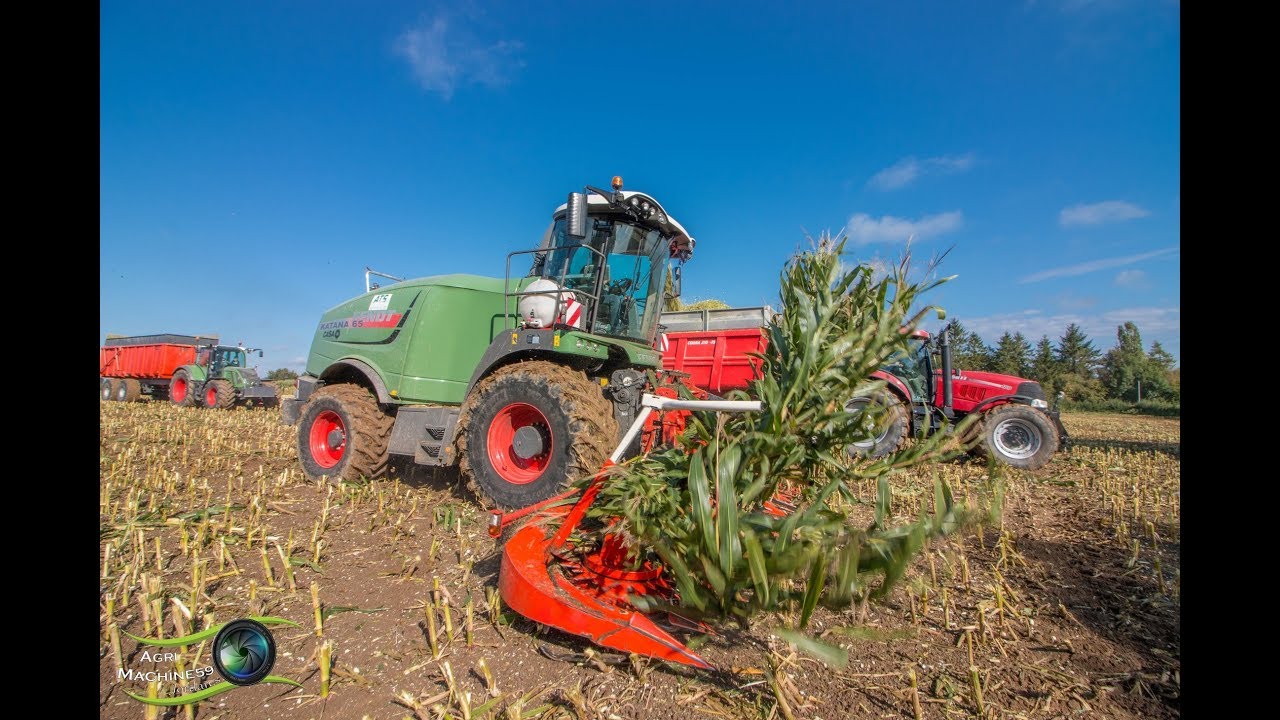 Ensilage de ma&iuml;s 2017 | Fendt katana 65 10 rangs (ATS)