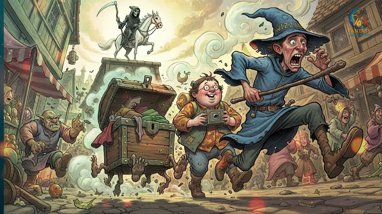 1 Hour of Chaotic Discworld Adventure Music - Rincewind Edition