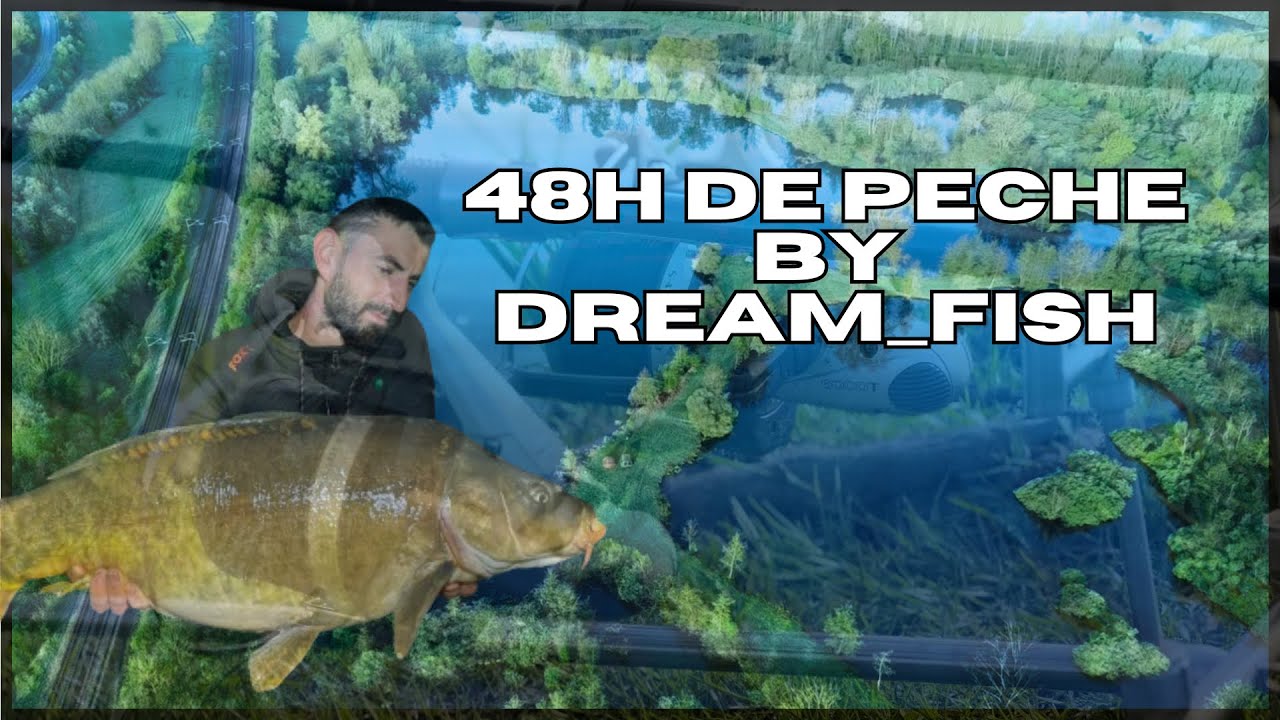 48H ETANG SAUVAGE | PECHE DE LA CARPE | 4K