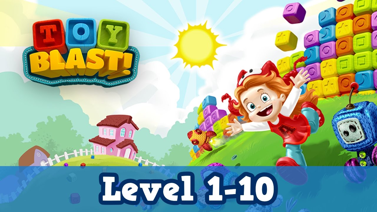 Toy Blast Level 1-10 Gameplay Walkthrough