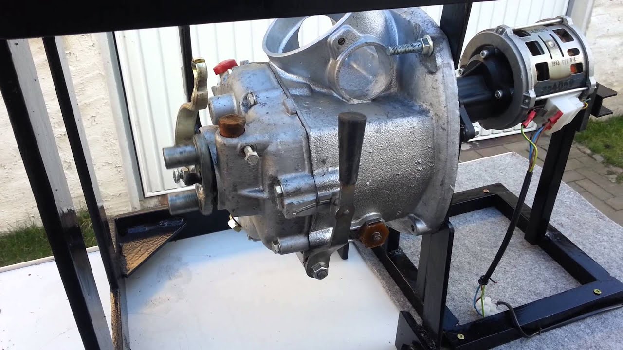 Dnepr Ural K750 M72 Getriebe Prüfstand