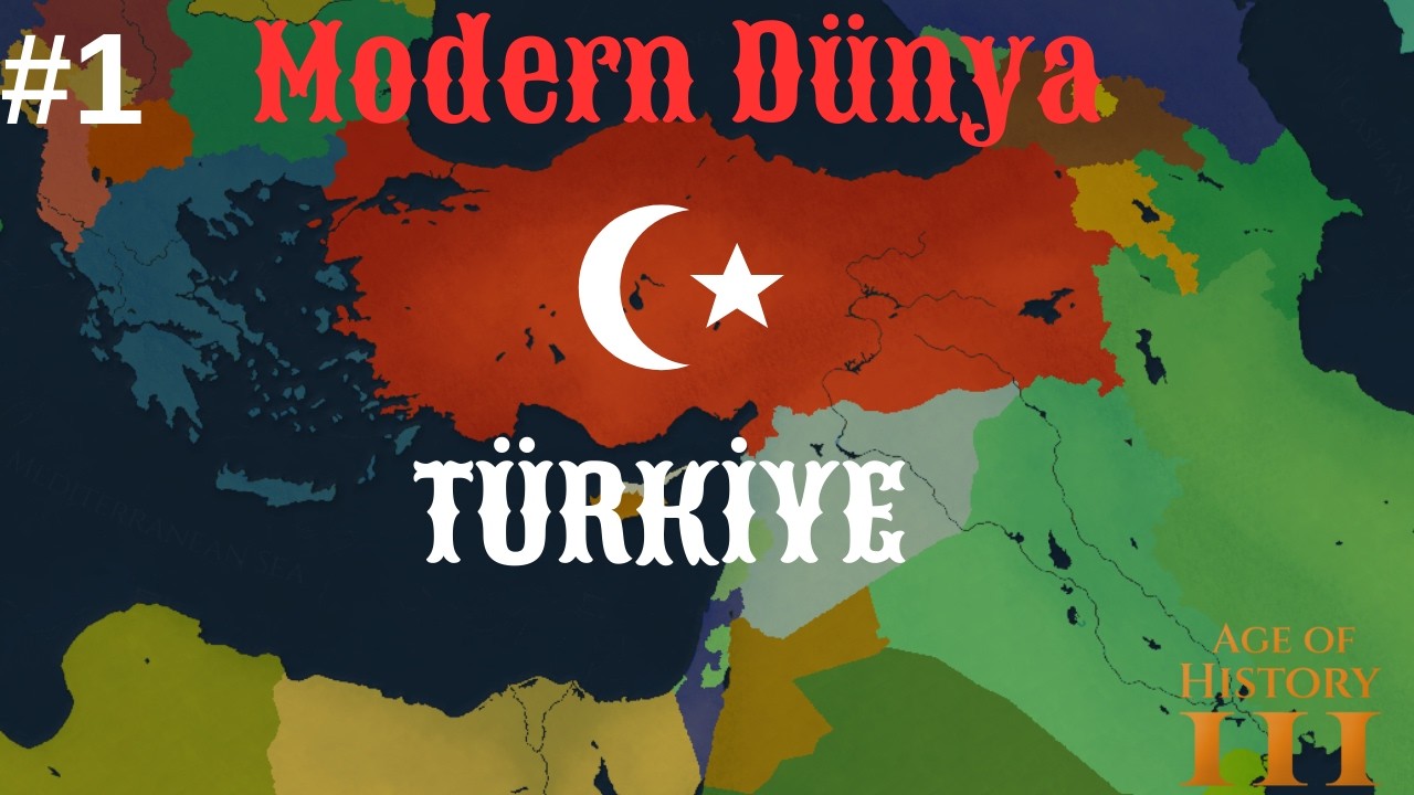 Tek bölümde düya gücü nasıl oldum(AOH3 Türkiye ile dünya fethi 1.Bölüm)