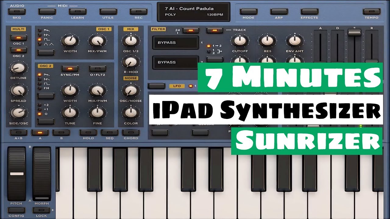 7 Minutes With An iPad Synth - BeepStreet Sunrizer | SYNTH ANATOMY