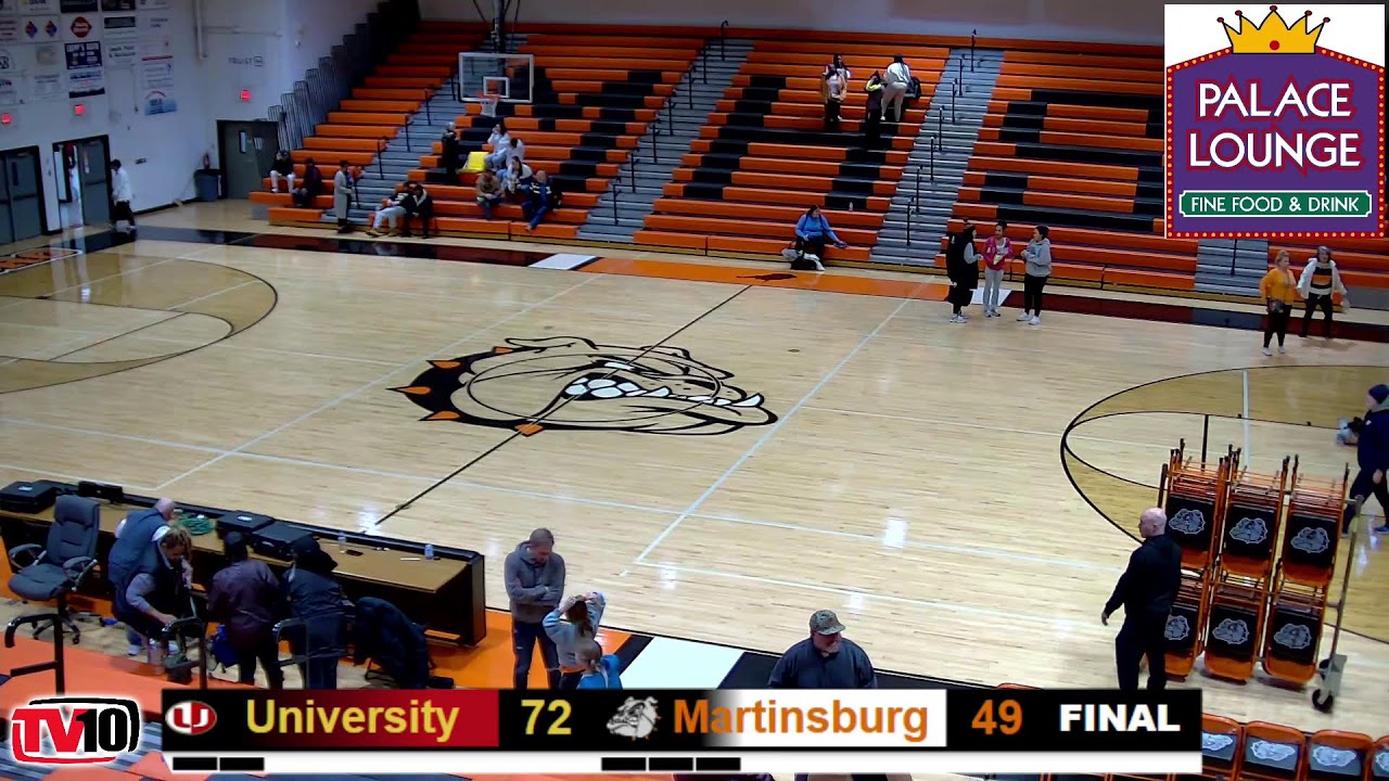 West Virginia High School Boys Basketball: #6 University Hawks @ Martinsburg Bulldogs (1.10.2026)