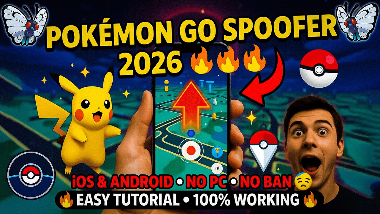 Pokemon Go Hack - How to Get Pokemon GO SPOOFER Joystick, Teleport, Auto Walk | Pokemon Go Spoofing