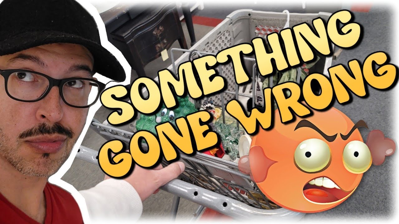 Ew What Happened To My Video | Antique Mall Shopping For Business And Fun