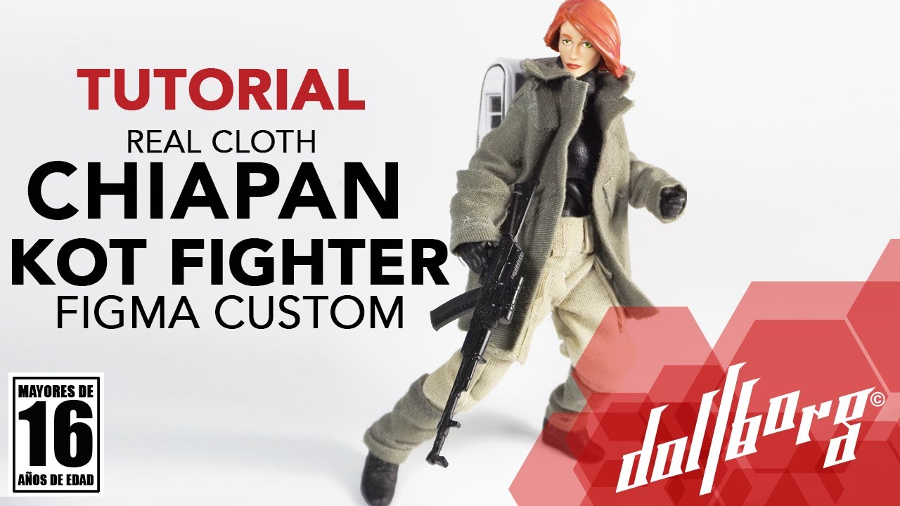 Custom Figma - Chiapan Kot Fighter - Real Cloth Tutorial