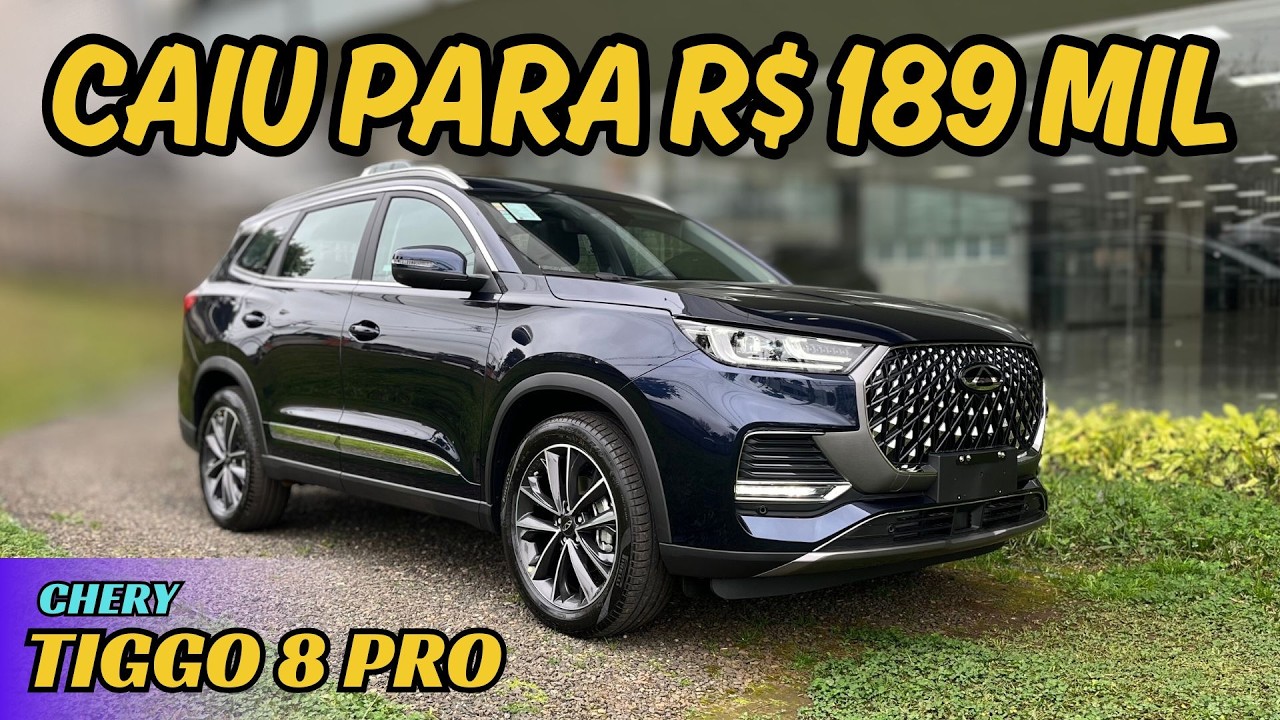 Tiggo 8 PRO 2026 CAI PARA R$189 MIL e Pode Desbancar a Concorrência!