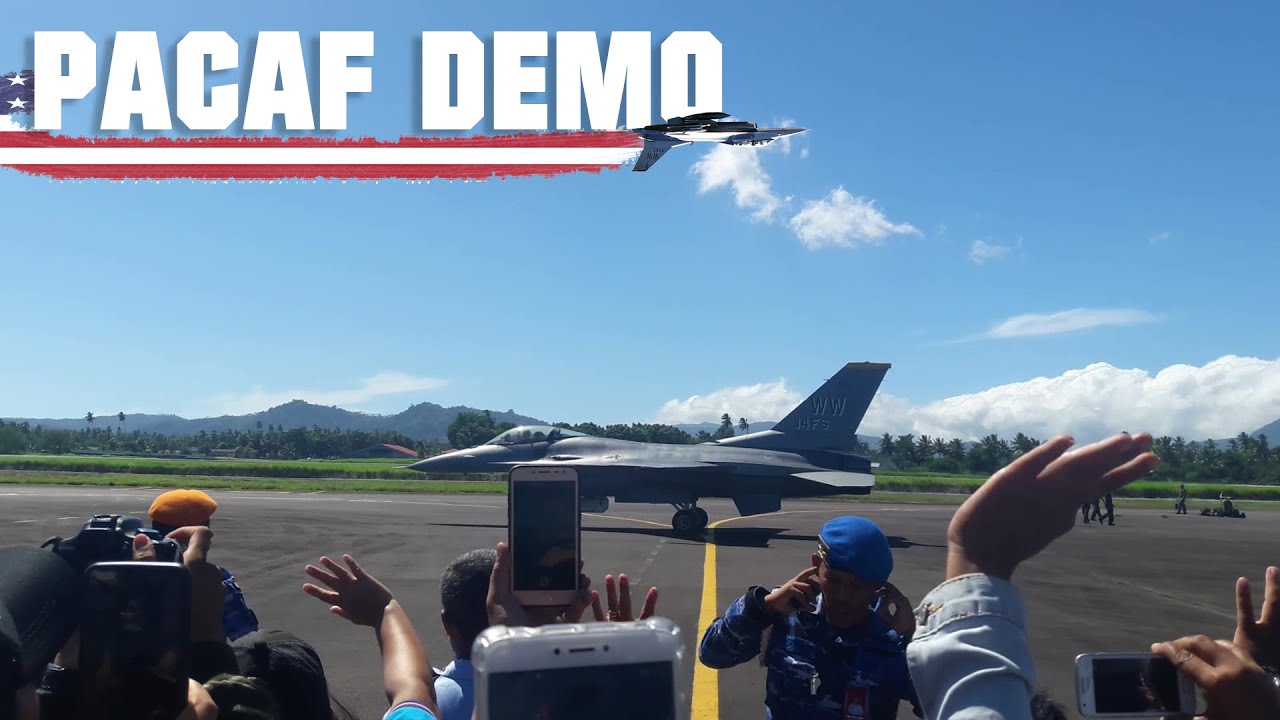 PACAF VIPER DEMO AT MANADO AIRSHOW 2019✈️