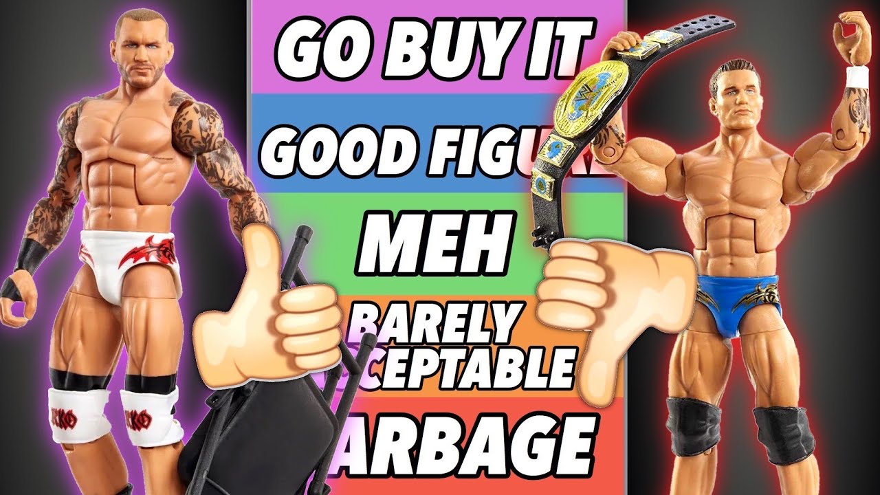 RANKING EVERY RANDY ORTON ELITE ACTION FIGURE!