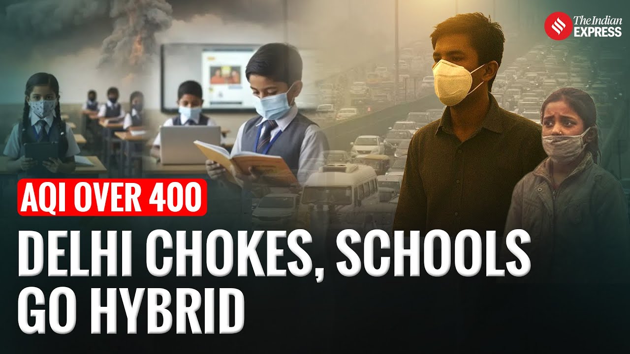 Delhi Schools Shift To Hybrid Mode As GRAP-4 Kicks In Amid Severe Air Pollution