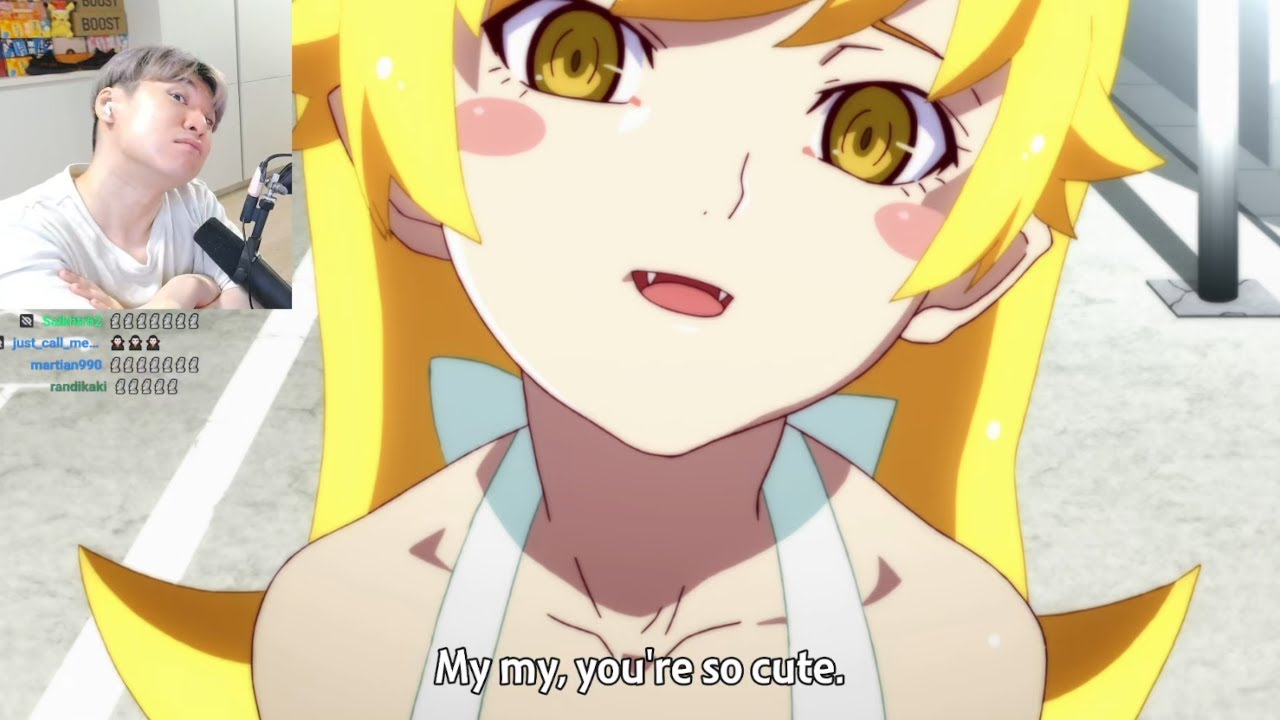 This is why SHINOBU is #1 MONOGATARI GIRL | Nisemonogatari REACTION