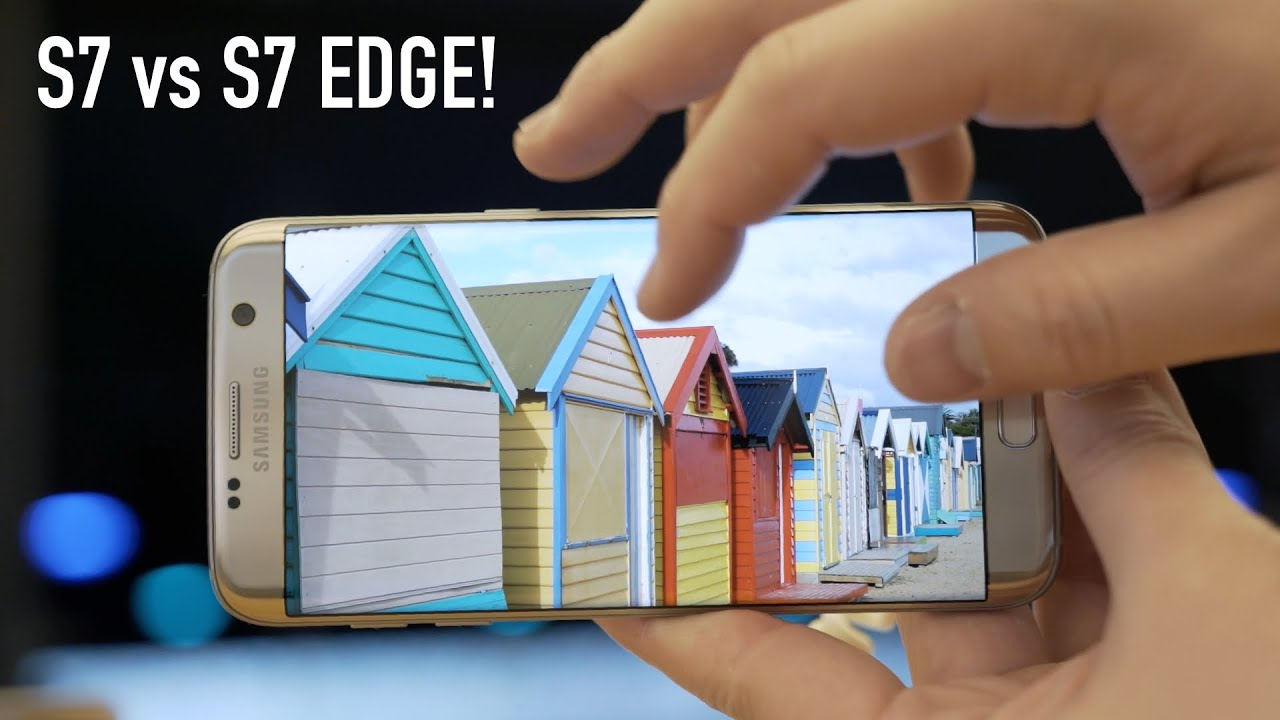 Samsung Galaxy S7 vs S7 Edge: Top New Features!
