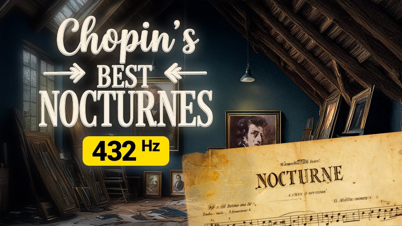 Chopin's Best Nocturnes 432 Hz
