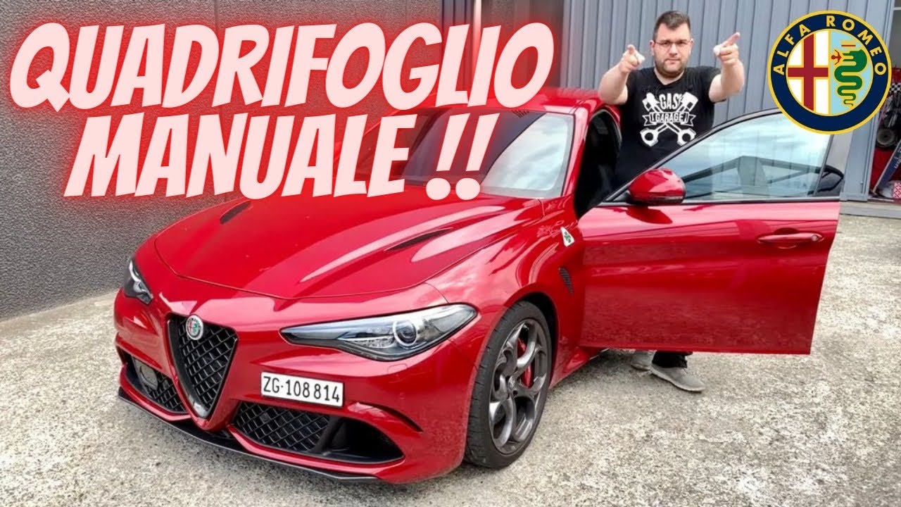 GASI TEST: Alfa Romeo Giulia Quadrifoglio Verde con cambio MANUALE!!!
