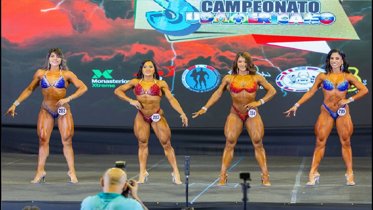 WELLNESS FITNESS JUNIOR 16- 23 YEARS OPEN - CLASSIFIED - CAMPEONATO SUDAMERICANO IFBB 2023