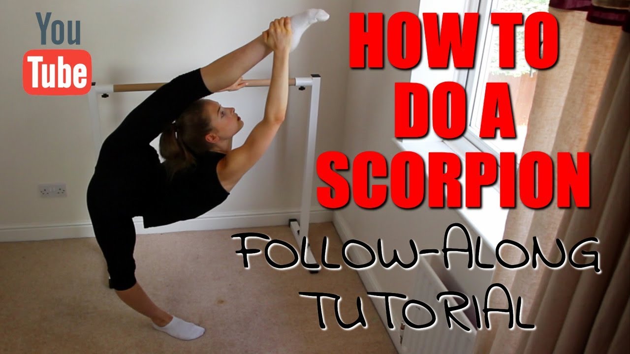 SCORPION/NEEDLE/STRAIGHT FISH TUTORIAL- Exercises to Help Improve and Master the Scorpion