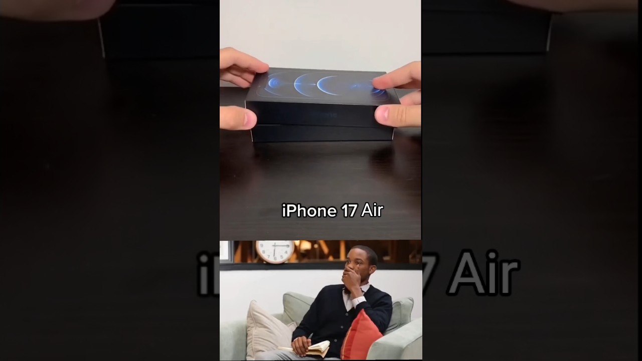 iPhone 17 Air First Look Unboxing 