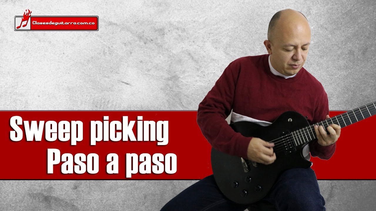 Aprende a hacer Sweep picking en guitarra