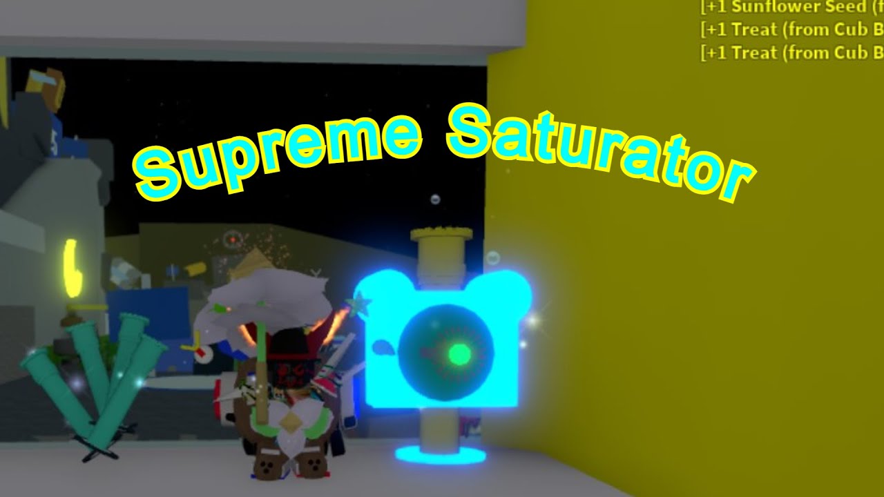 Getting The Supreme Saturator (Bee Swarm Simulator)