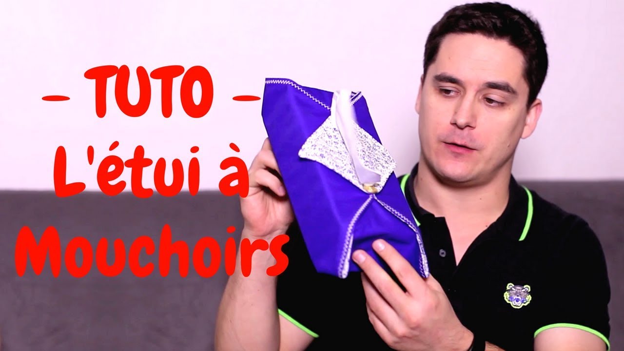Tuto Couture : l'Étui Origami de Boite à Mouchoirs