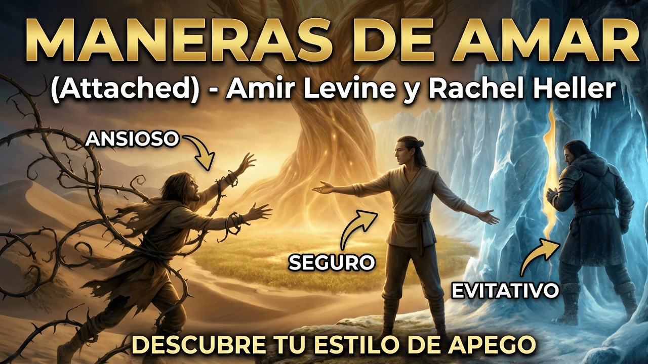 MANERAS DE AMAR (ATTACHED) – Amir Levine y Rachel Heller 🎤📚❤️