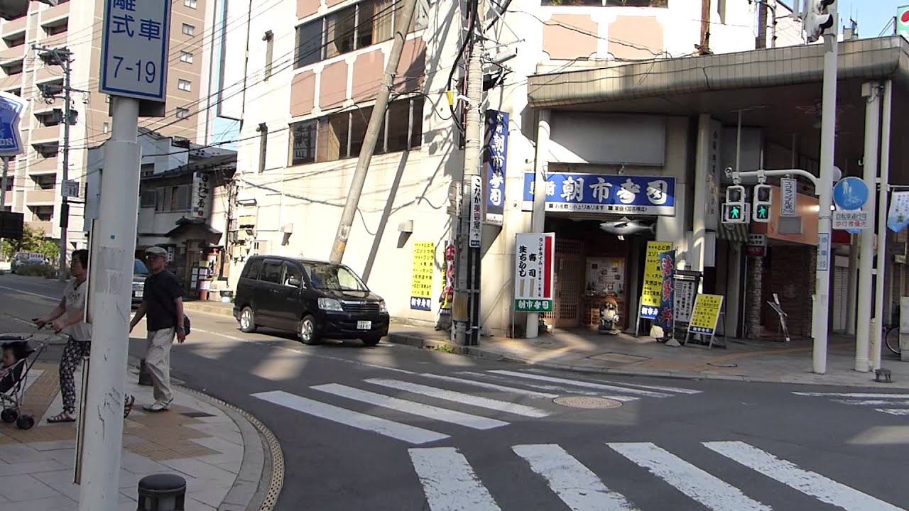 日本一しょぼい？スクランブル交差点　青森市