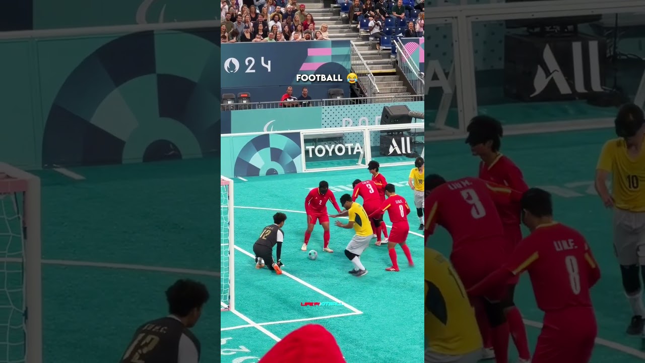 Blind Folded Futsal Is Just Hilarious😂😭 #shorts #football #soccer