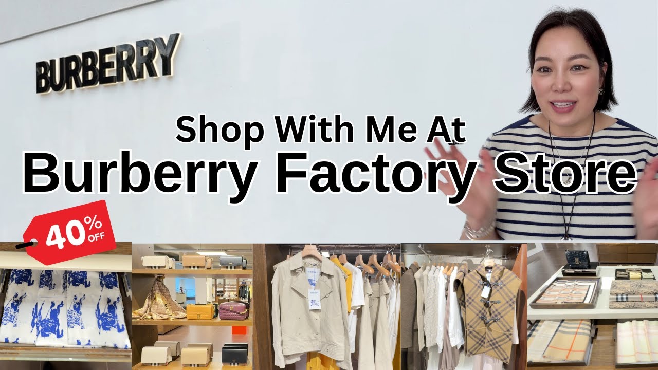 Burberry Factory Outlet Store London UK | My Secret Shopping Spot for Luxury Deals Apr25 | Sanecyndy