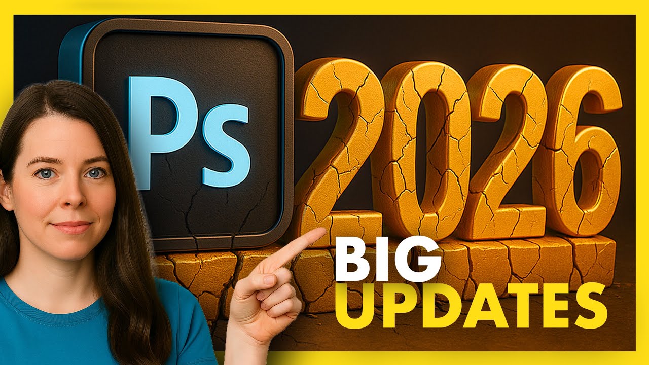 Photoshop 2026: протестированы самые важные НОВЫЕ функции! (AI Nano Banana, Topaz Upscaling и мно...