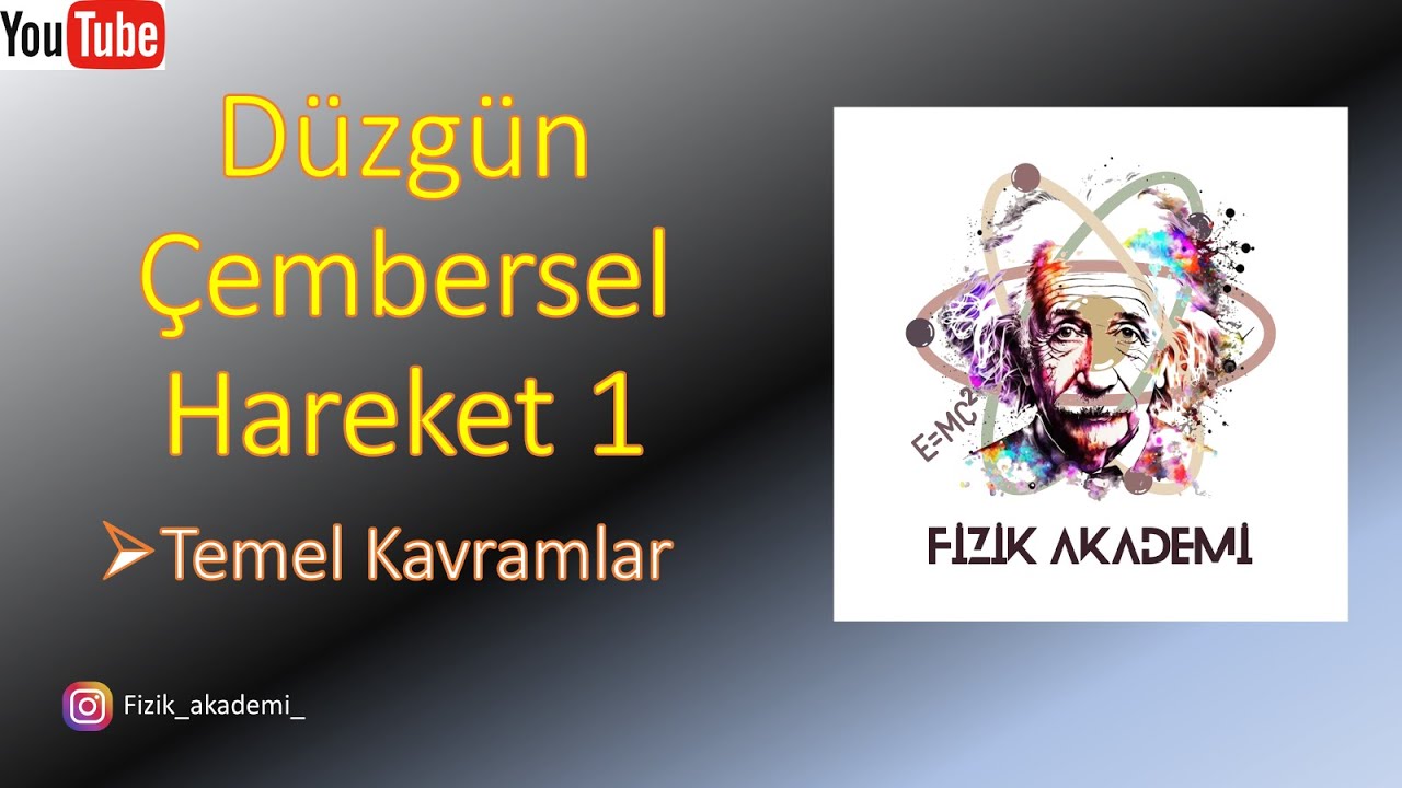 Düzgün Çembersel Hareket 1     #ayt #fizik #12sinif #yks