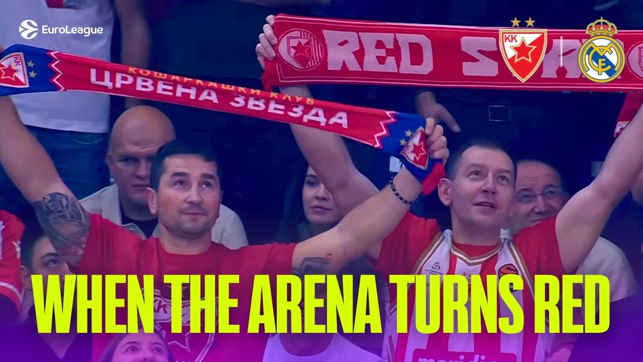 When Belgrade ARENA turns RED | Crvena Zvezda vs Real Madrid PREGAME SHOW | EuroLeague