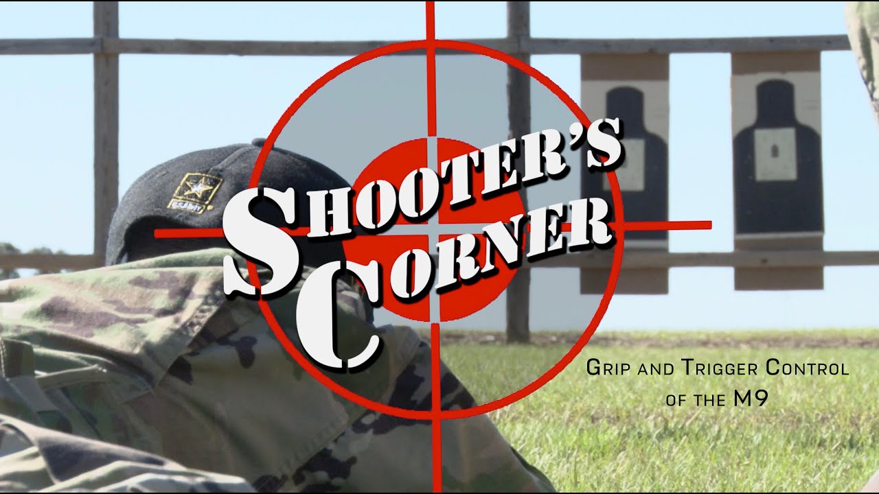 Уголок стрелка: управление хватом и спусковым крючком M9
