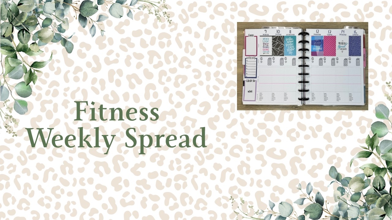 Fitness Weekly Spread, Week of February 9