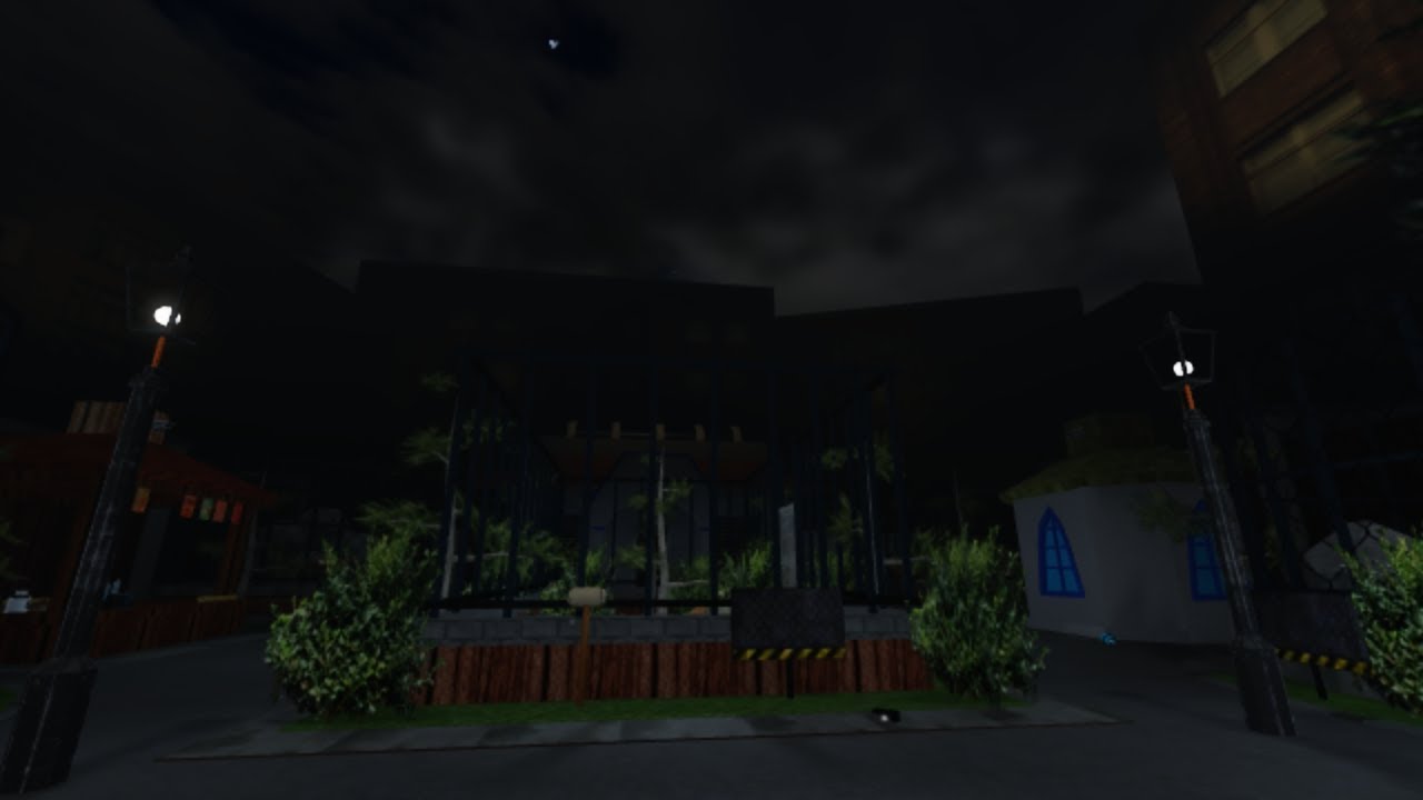 Aku bermain game horror Roblox | midnight zoo | kebun binatang tengah malam