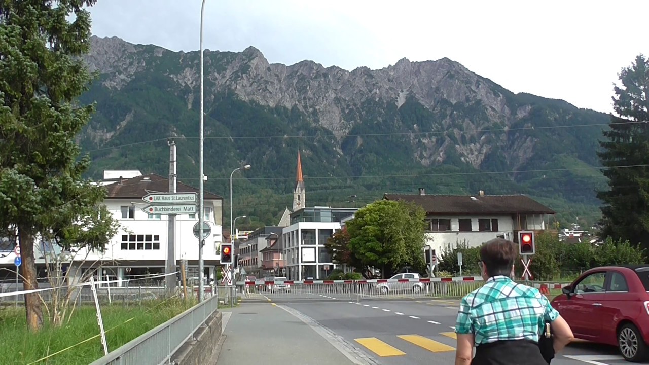 Bahnübergang Schaan/ Passage a niveau/ Passaggio a Livello/ Level Crossing/ Overweg