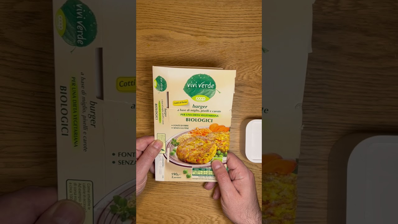 #viviverde BURGER #coop #prodottifiniti #prodottiterminati #veganfood #shortedition #bologna