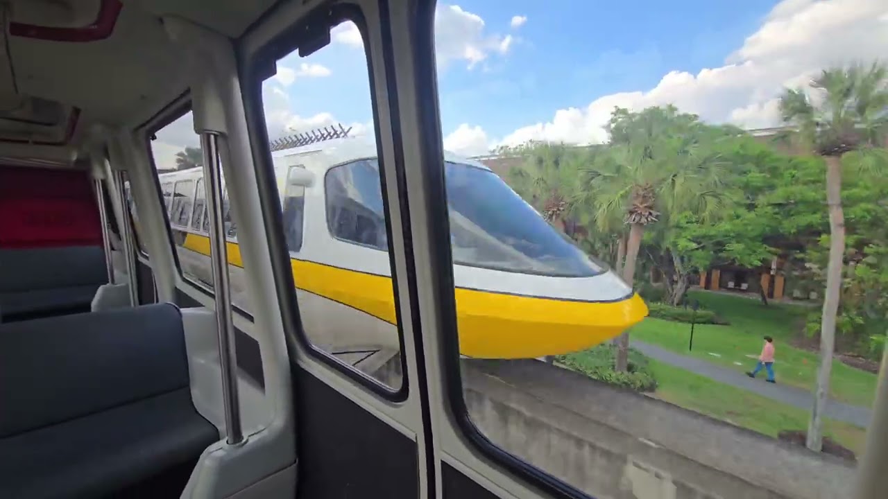Monorail Ride from TTC to Magic Kingdom