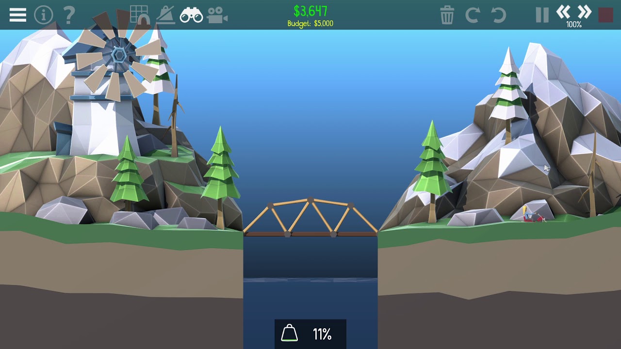 Poly Bridge 2 Gameplay (PC Game)