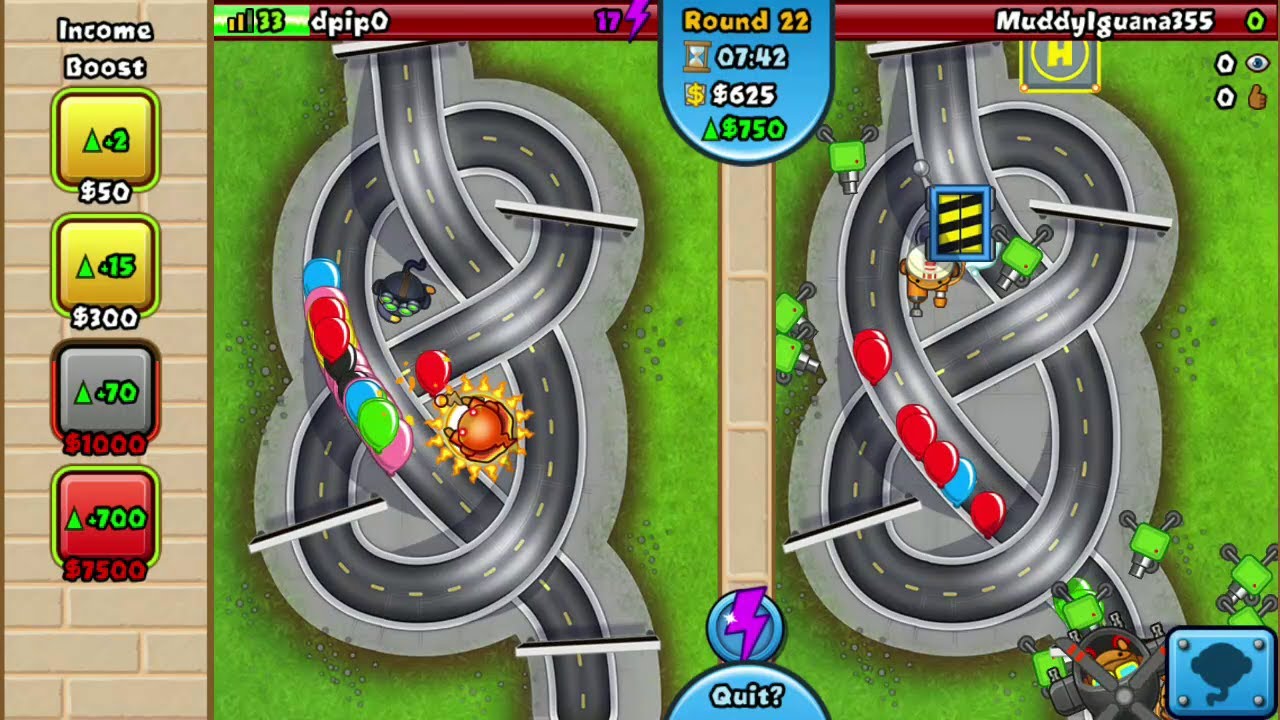 Bloons TD Battles: Defense Mode [Win] 1 Summon Phoenix and 1 Flash Bomb