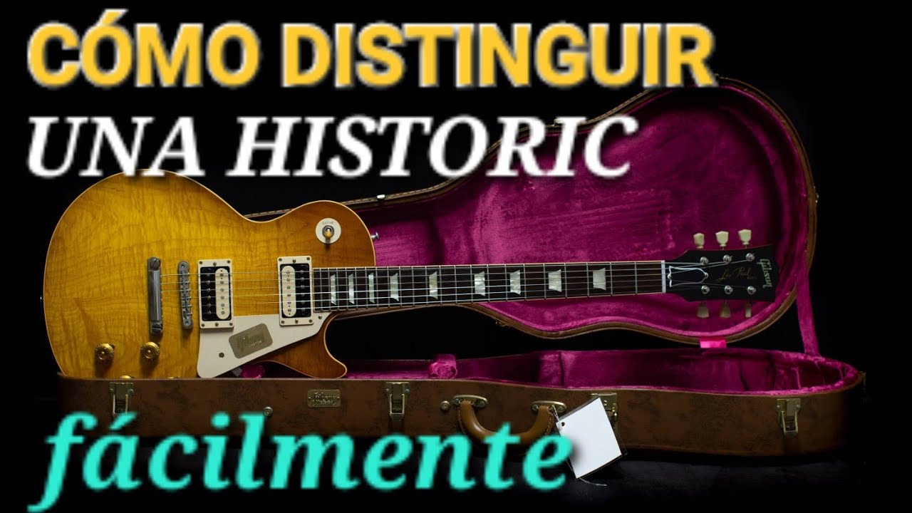 Distinguir entre una guitarra Gibson Custom Historic (VOS, Reissue, Murphy Lab) y el resto 🔴