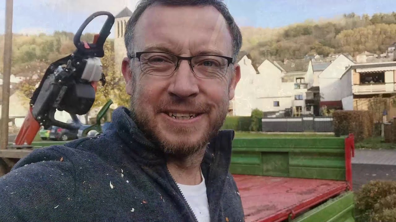 Das muss alles weg!! Heckenschnitt, B&auml;ume schneiden usw. mit HolzMichaelEifel Vlog Party