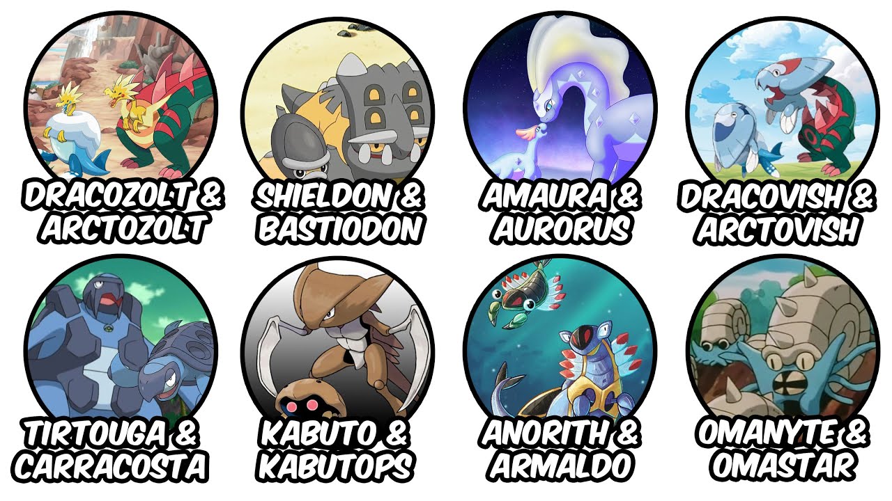 Every Fossil Pokemon Explained In 25 Minutes