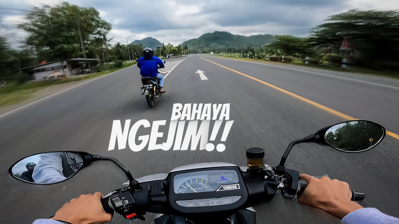 NYORIDE!! MESIN NGEJIM SAMPAI EMPAT KALI ❗| Motovlog F1zr
