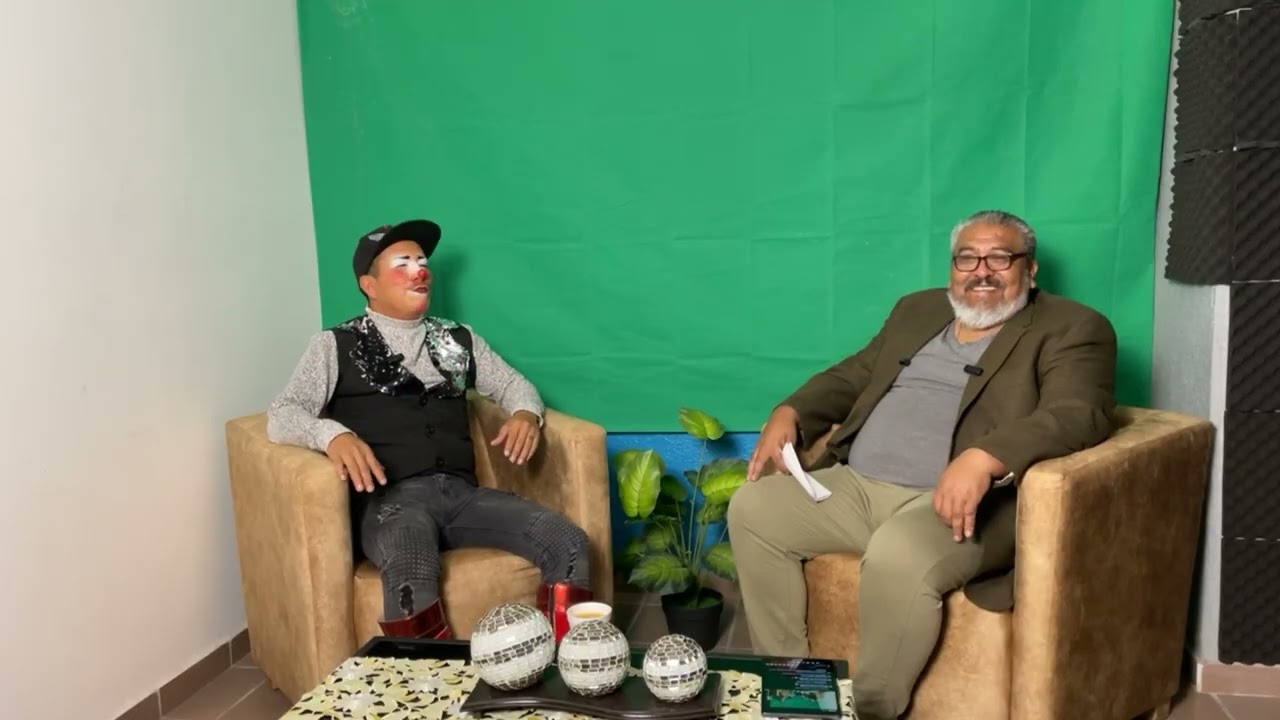 el nuevo integrante de la barra de Sabecom El grande el más visto  Patín el payaso despistado 