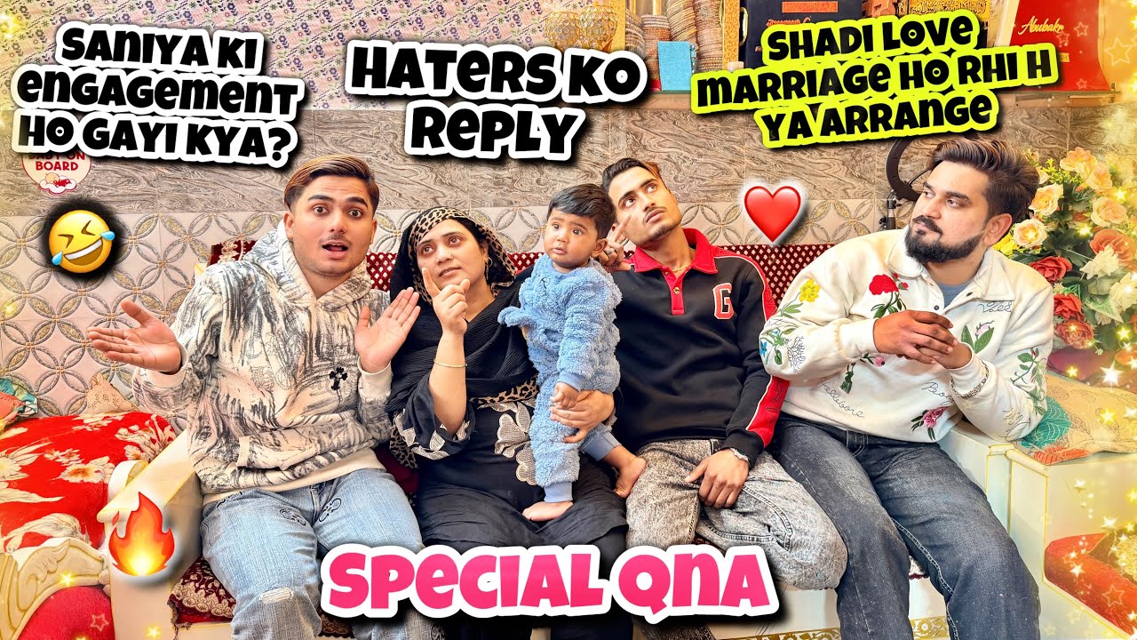 My first family QNA.vlog❤️sab savalo ka javab😎Diya haters ko reply meri shadi kab hai? all question 