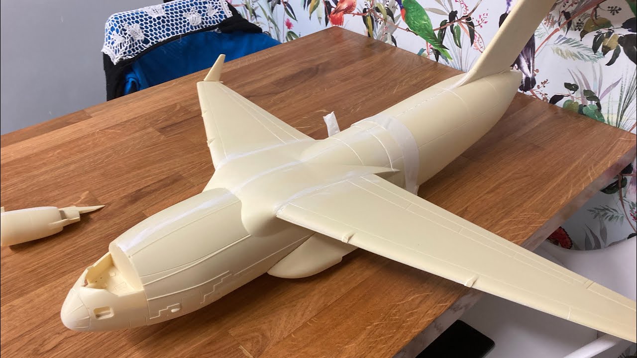 Anigrand Craftworks 1/72 Resin C-17 Model Aircraft Kit!  Ivor Big Uns ltd model works- Day 1