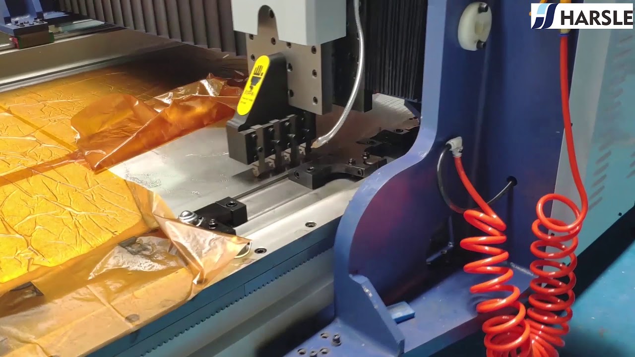 Horizontal Metal Sheet CNC V Grooving Machine, stainless steel sheet V notching machine
